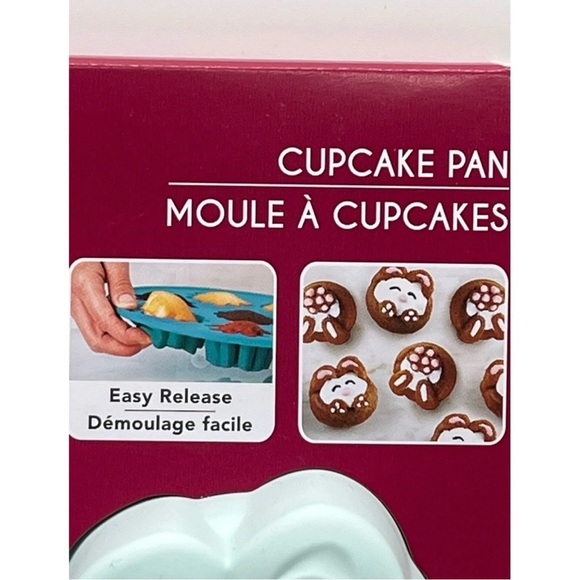 New Trudeau Silicone Cupcake Pan - Picture 5 of 6